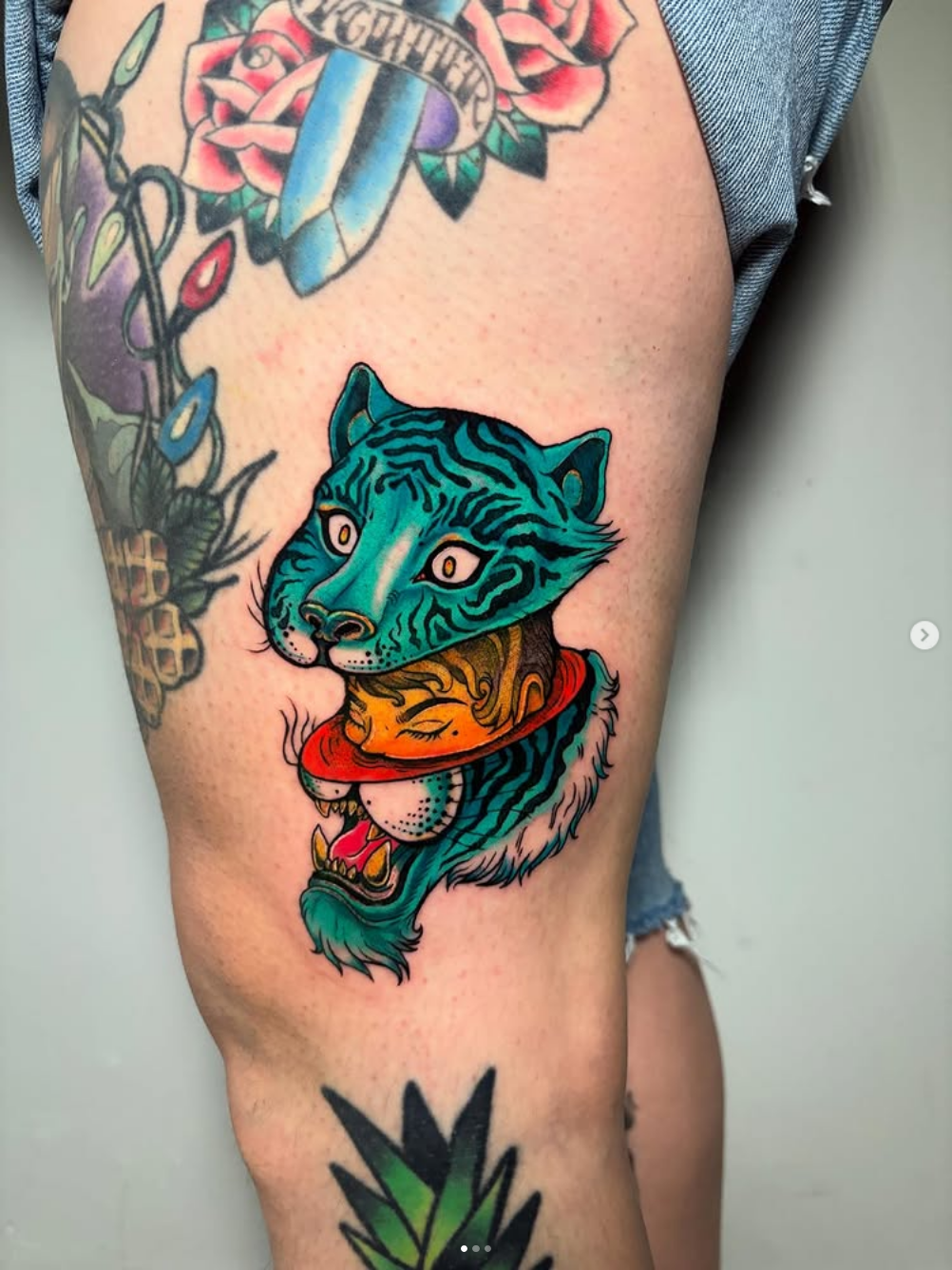 Tattoo work sample 01 by Lu Ghostdaddy